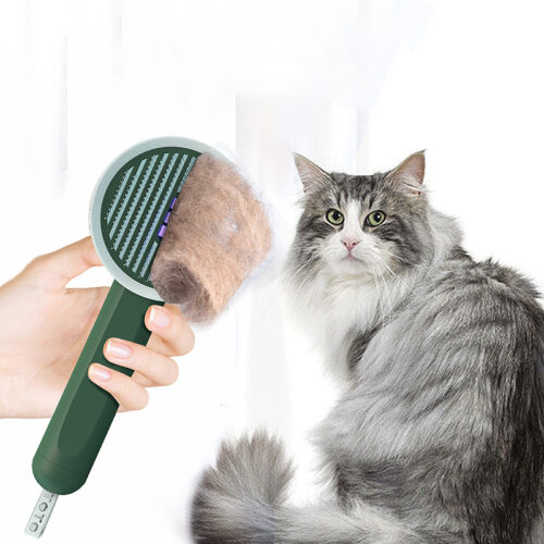 Hoopet 2-In-1 Durable Functional Pet Comb Detector UVC Cat Moss