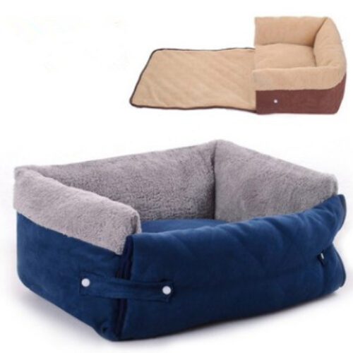 Flip Pet Nest Removable Pet Beds with Blanket