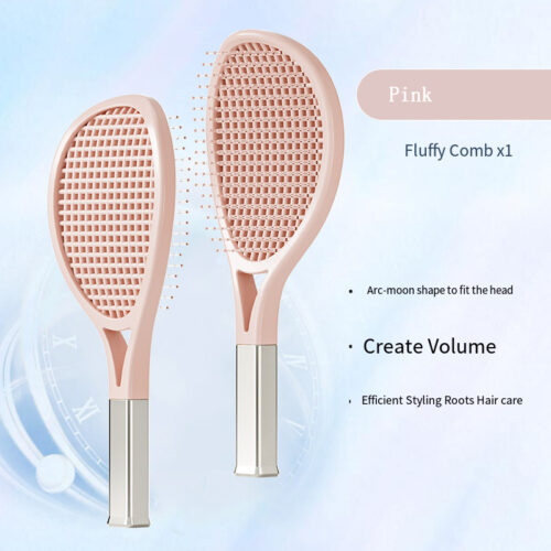 Hair Comb Tennis Racket Fluffy Combs High Skull Top Hair Artifact Airbag Cushion Massage Comb